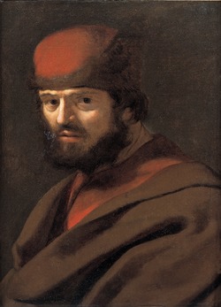 A Man in a Red Hat