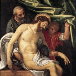 The Pietà (Dead Christ with Nicodemus and an Angel)