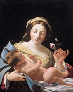 The Virgin and Child with the Rose