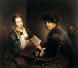 The Etcher G. F. Schmidt (1712–1775) and His Wife