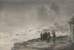 Fife Harbour in a Storm