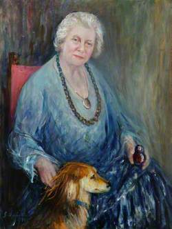 Dr Josephine Lomax-Simpson (1925–1999), FRCPsych, and 'Lulu' the Dog