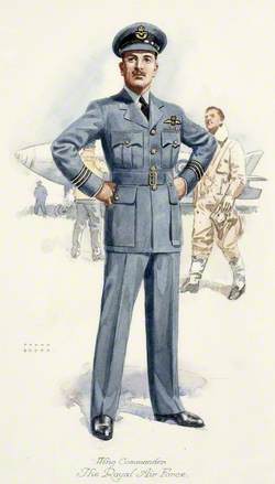 The Uniforms of the Services, Wing Commander, the Royal Air Force