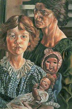 Family Group: Hilda, Unity and Dolls