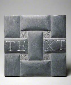 Maquette for 'Texta Texens'