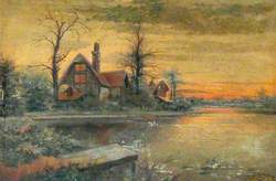 Landscape with a House by a River