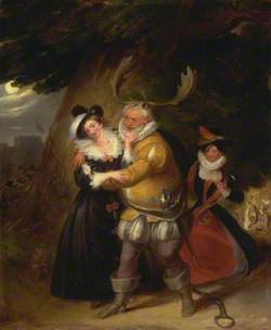 Falstaff at Herne's Oak, from ‘The Merry Wives of Windsor’, Act V, Scene V