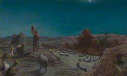 David, the Future King of Israel, while a Shepherd at Bethlehem