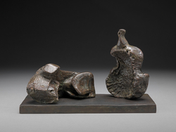 Maquette for Lincoln Center Reclining Figure