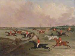The Quorn Hunt in Full Cry: Second Horses, after Henry Alken