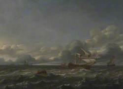 Men of War in a Stiff Breeze