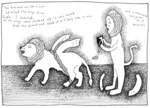 Beasts of Daniel 1, Lion