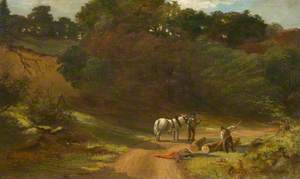 Woodcutters in a Landscape