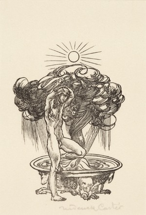 The Vortex - one of a set of forty two book plates