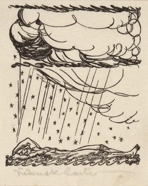 The Golden Rain - one of a set of forty two book plates