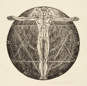 Anima Mundi - one of a set of forty two book plates
