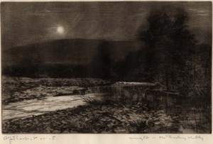 Moonlight in the Durham Valley