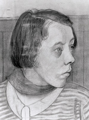 Head Of A Schoolgirl - Study For 