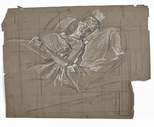 Mother Birth - Study For The University Union Murals, Medical Panel