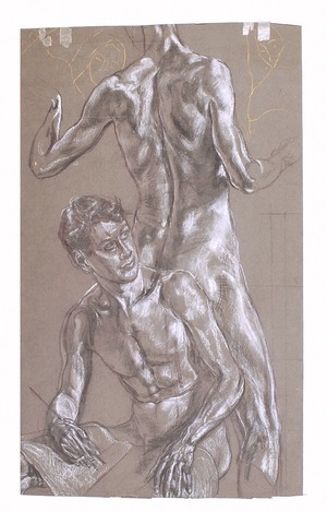 Norman - Study For The University Union Murals