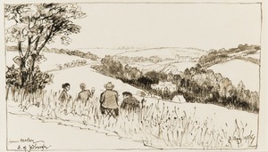 Lunch South of Jedburgh - Illustration for H.H. Kynett's 