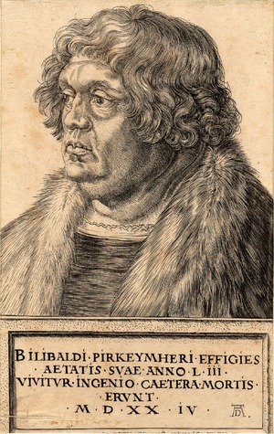 Portrait of Bilibald Pirkeymheir