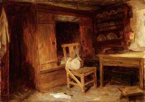 A Scottish Interior, the Box Bed