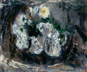 White Flowers in a Jug