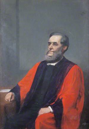 Portrait of a Man in Academic Robes