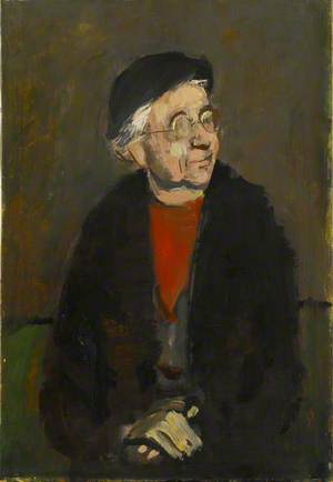 Woman in a Red Jumper