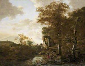 Landscape with an Arched Gateway