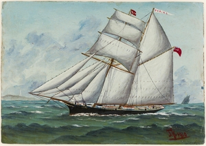 'Daring', the Two-Masted Schooner