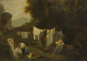 The Bleaching Grounds (Peasants Washing Linen)