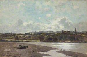 Landscape opposite Newnham on Severn, 1880