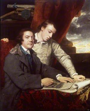 James Paine, Architect and his Son, James