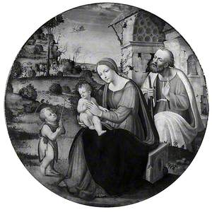 The Holy Family with the young St John the Baptist