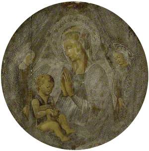 The Virgin and Child with two Angels