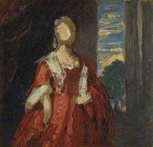 Portrait Study of the Countess of Ashburnham