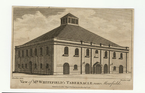 View of Mr Whitefield's Tabernacle near Moorfields