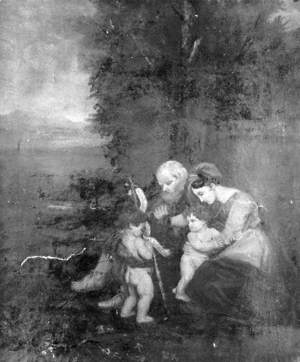 The Holy Family with the Infant St John