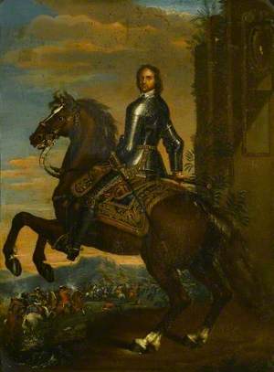 Oliver Cromwell (1599–1658), on Horseback