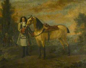 Portrait of a Gentleman with a Roan Charger