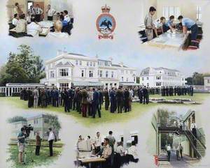 Joint Services Command and Staff College at Ramslade House, Berkshire