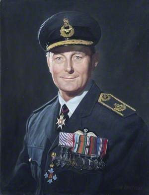 Air Vice-Marshal S. W. B. Menaul (1915–1987), CB, CBE, DFC, AFC, RAF, Commandant (1965–1968)