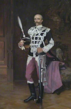 Colonel Sir Robert Trotter Hermon-Hodge (1851–1937), Bt, MP for South Oxfordshire (1895–1906), Queen's Own Oxfordshire Hussars