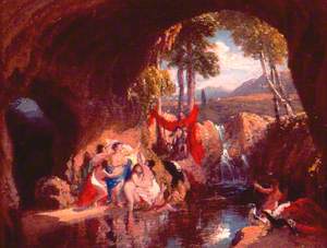 Diana and Acteon (The Bath of Diana)