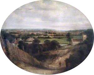 View from St Peter's Hill, Caversham, Berkshire