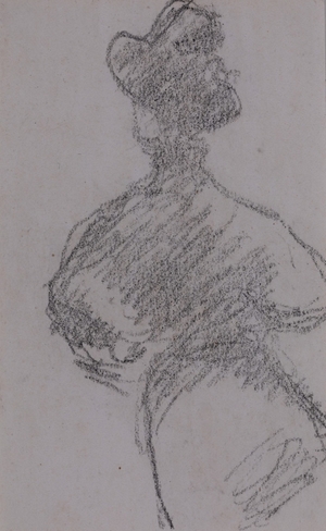 Study from the Montparnasse Sketchbook: Woman in a Top Hat