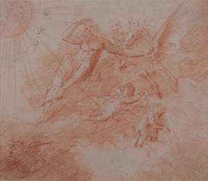 Aurora and Pegasus Attended by Putti