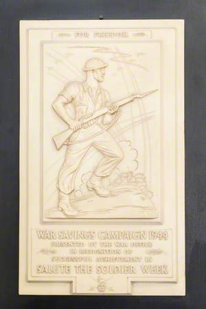 War Savings Campaign Plaque